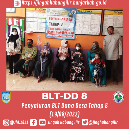 PENYALURAN BLT DANA DESA TAHAP 8 TAHUN 2022